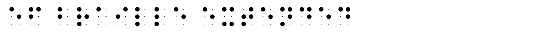 EF Braille Erweitert